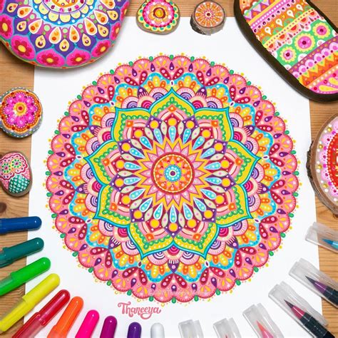 Detailed Mandala Coloring Pages Fun Printable Coloring Pages To