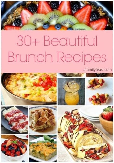 30 Beautiful Brunch Recipes For Mothers Day