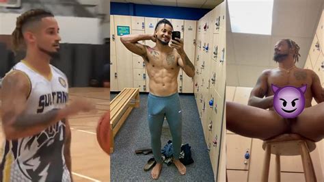 Basket Player Caught Jerking In Locker Room But Decided To Keep Going