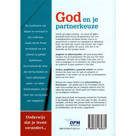 Nederlands Boek God En Je Partnerkeuze Derek Prince