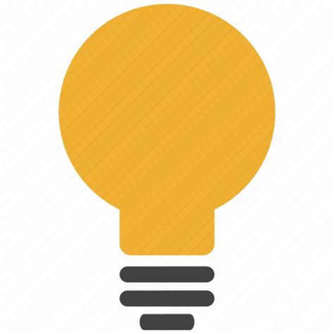 Blub Bright Idea Lightbulb Solution Icon