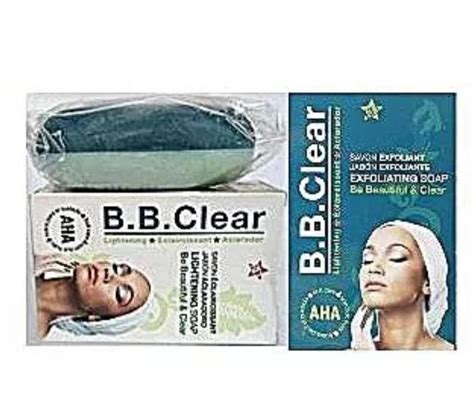 b b clear lightening body soap aogom collection