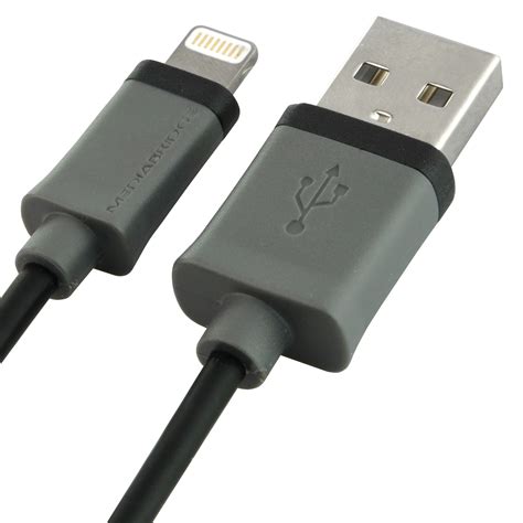 Shop New Apple Mfi Certified Lightning To Usb Cable Black Feet Mediabridge Products