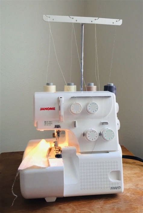 Janome 8002d 3 Thread 4 Thread Serger Overlock Sewing Machine In 2020