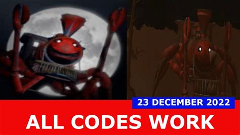 All Codes Work Event Edward The Man Eating Train Roblox December