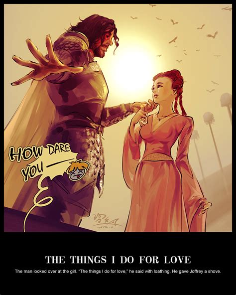 The Things I Do For Love Sandor And Sansa Fan Art 30655500 Fanpop