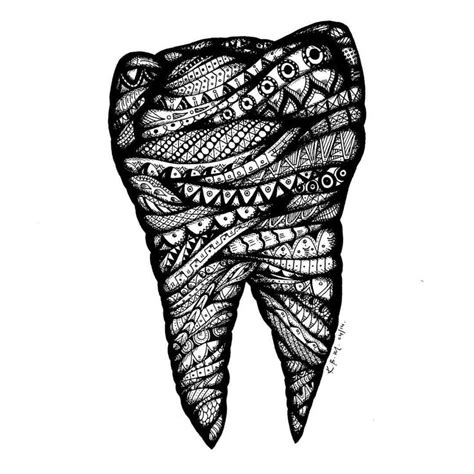 Cool Tooth Art Dentistry Art Dental Art Teeth Art Dental Design