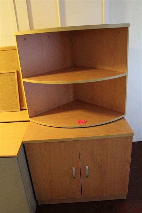 Filing Cabinet With 2 Doors And Shelves Corner Unit As New In Armagh