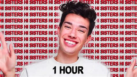 James Charles Saying Hi Sisters For 1 Hour Straight Youtube