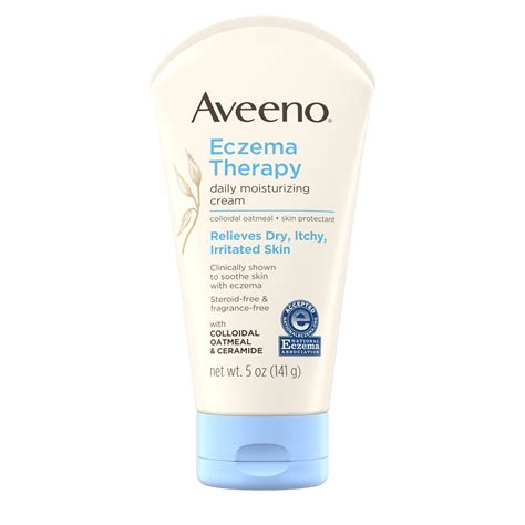 Aveeno Eczema Therapy Daily Moisturizing Cream With Oatmeal 5 Oz