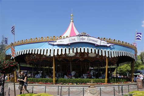 King Arthur Carrousel Fantasyland Disneyland Park California
