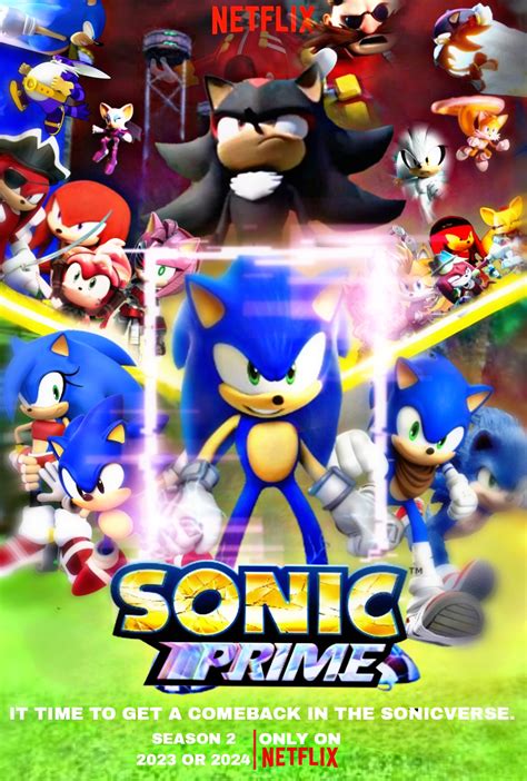 Sonic Prime Season 2 Concept Poster By Heybolol On Deviantart