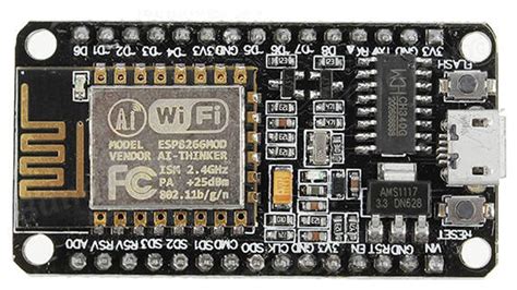 การใช้งาน Digital Io ของ Nodemcu Esp8266 Arduino รับค่าจากสวิทช์ออก Led