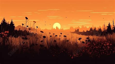Beautiful Sunset Powerpoint Background For Free Download Slidesdocs