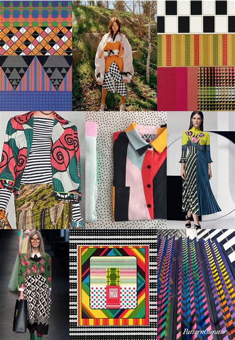 Optic Mix Color Print And Pattern Trend Inspiration For Spring