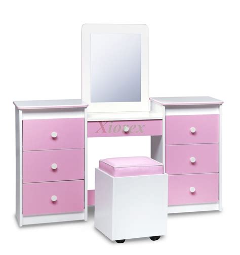 The full size mirror helps coordinate outfits while the smaller mirror will assist with closer details, like putting on. Vanity Sets Life Line Tango Bedroom Vanity Table Mirror ...