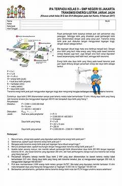 Soal Tentang Listrik
