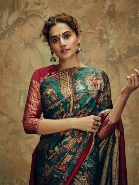 Taapsee Pannu Best Looks In Saree