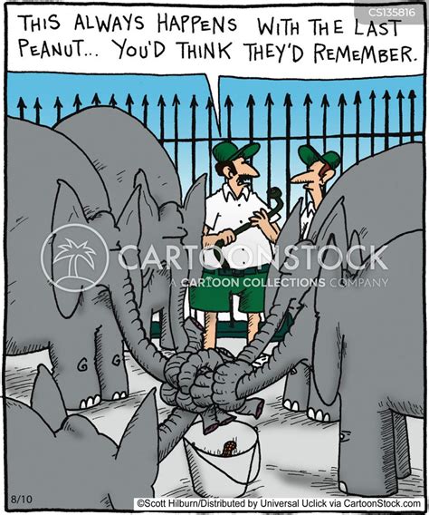 herd of elephants cartoons and comics funny pictures from cartoonstock