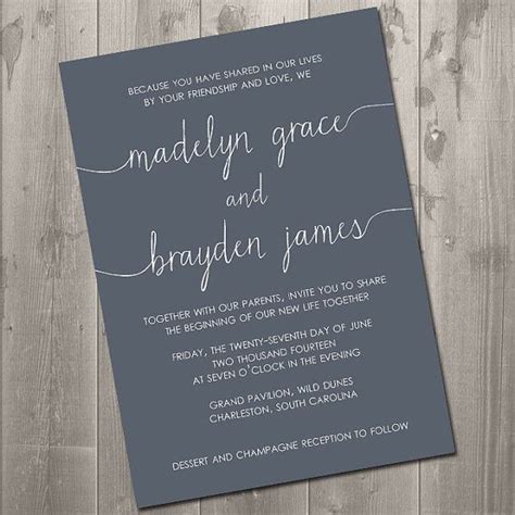 Wedding Invitation Wording Together With Their Families