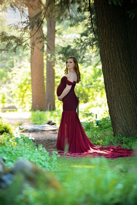 Theresa Marie Photography Romantic Saratoga Yaddo Gardens Maternity