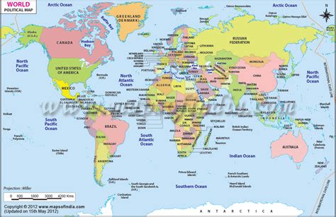 Free Printable World Map For Kids Afp Cv
