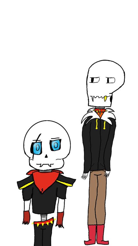 Swapfell Sans And Papyrus By Maddyfairyqueen On Deviantart