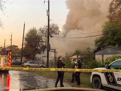 Fire Destroys San Antonio Home On Northeast Side No Injuries Reported