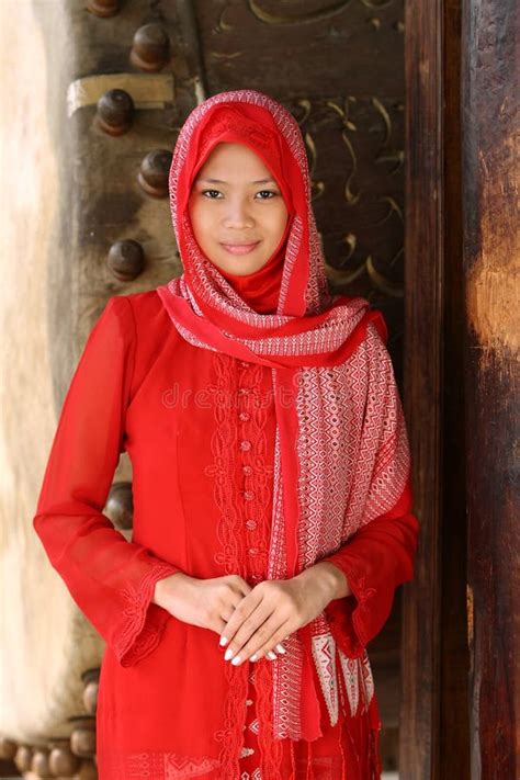 Muslim Girl Stock Photo Image Of Outdoor Smile Sweet 6202900
