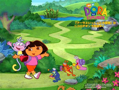 Background Dora The Explorer Wallpaper