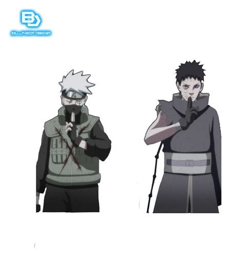 #naruto #sasuke #kakashi #obito #naruto akatsuki #gay #like4like #follow4follow #anime #manga #kakashi×obito #pixel art. Obito And Kakashi Render by BelllPhegor on DeviantArt