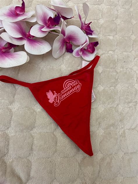 Yamamay Sexy Red Thong Panties Women Underwear Lingerie Size Etsy