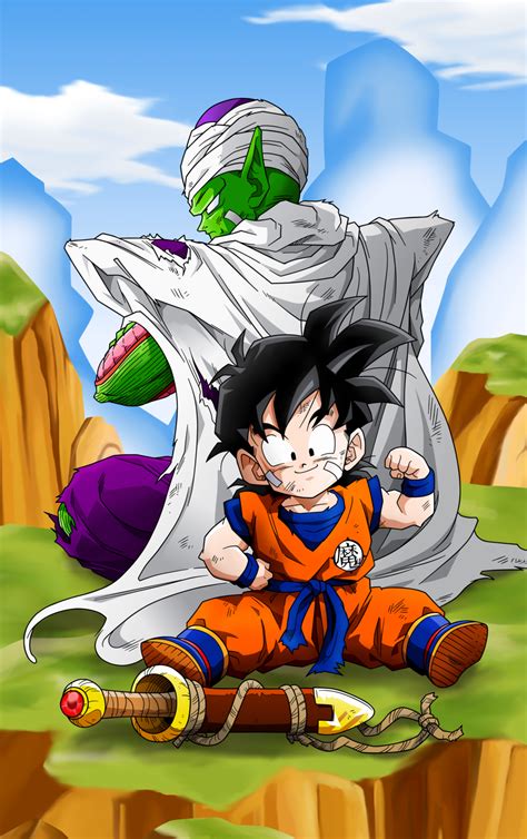 Gohan And Piccolo Training By Miguele77 On Deviantart
