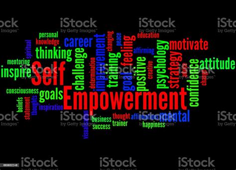 Self Empowerment Word Cloud Concept 8 Stock Illustration Download
