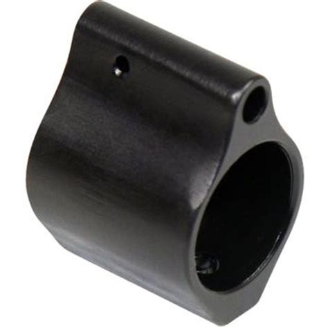 Guntec Usa Ar 15 Steel Low Profile Gas Block 0750 Diameter Steel Black