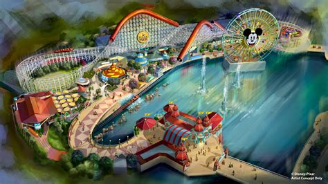Pixar Pier Opens In Summer 2018 With New Incredicoaster Inspired By