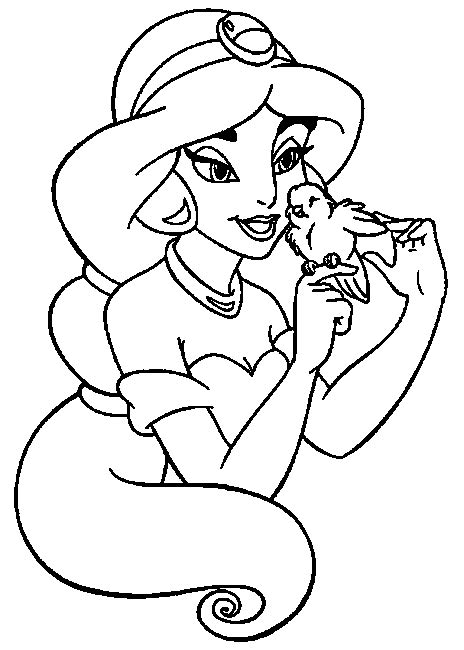 200 x 267 gif pixel. disney_coloring_pages_022 - Coloring Pages ABC Kids Fun Page | Princess coloring pages, Disney ...