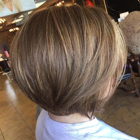 Golden Brown Bob With Sun Kissed Highlights Cowanandco Short Light