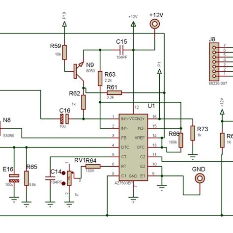 The Circuit Chart 1 Oscillator Pulse Width Modulation Control