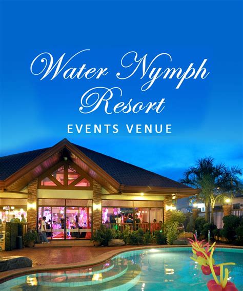Water Nymph Resort Events Venue Wedding Venue In Metro Manila
