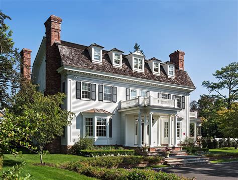 Dutch Colonial Style House Greenwich Ct Dutch Colonial Colonial