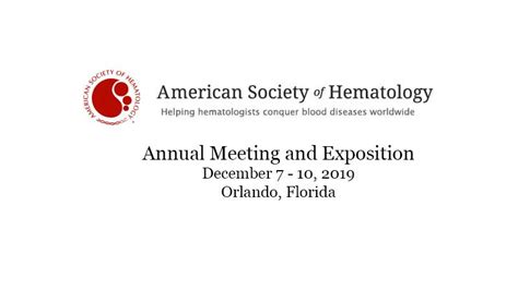 Rogel Cancer Center At The American Society Of Hematology Annual