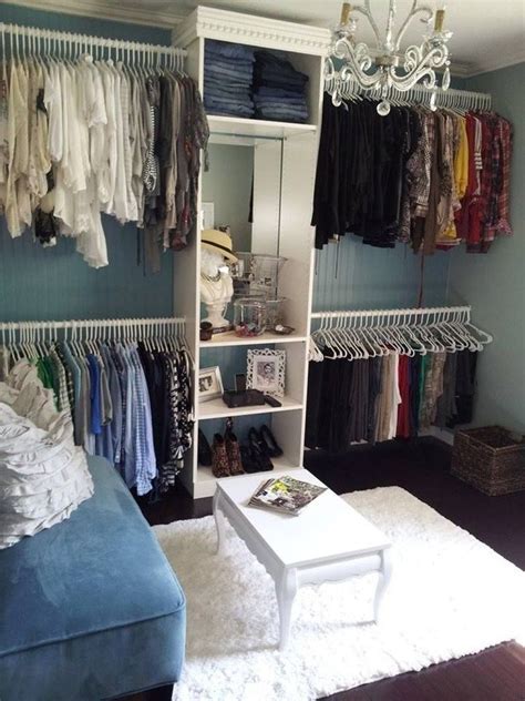 Spare room turned closet.i'm so doing this one day! Dream dressing rooms ideas in 2020 | Spare bedroom closets ...