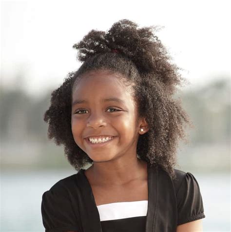 Black Kids Curly Hairstyles For Girls Cute Kid Hairstyles For Curly