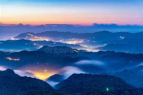 Sunrise Scenery Beautiful Coast Of Taiwan Stock Image Image Of