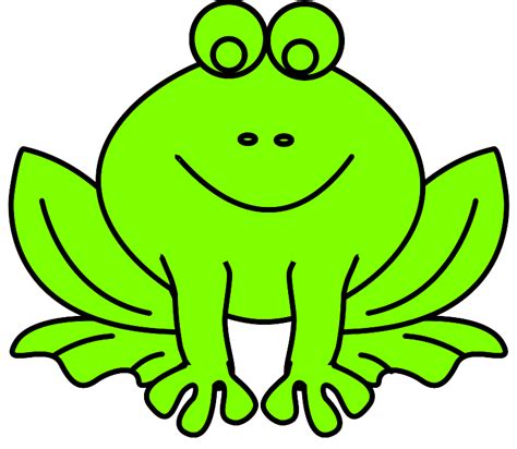 Green Frog Clip Art At Vector Clip Art Online Royalty Free