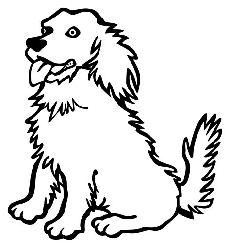 Clipart Dog Lineart