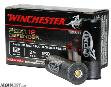 Armslist For Sale Winchester Ammo S12pdx1 Elite Pdx1 Defender 12