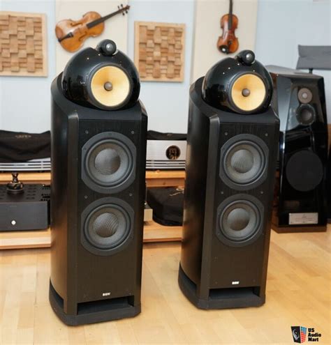 Bandw Nautilus 802 Speakers In Black Wood Finish Dealer Ad Us Audio Mart