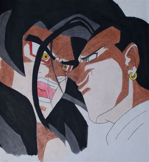 Super Android 17 And Ssj4 Goku By Coycoy On Deviantart